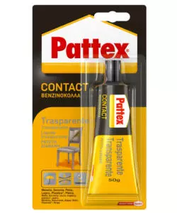 Pattex contact trasparente blister 50g